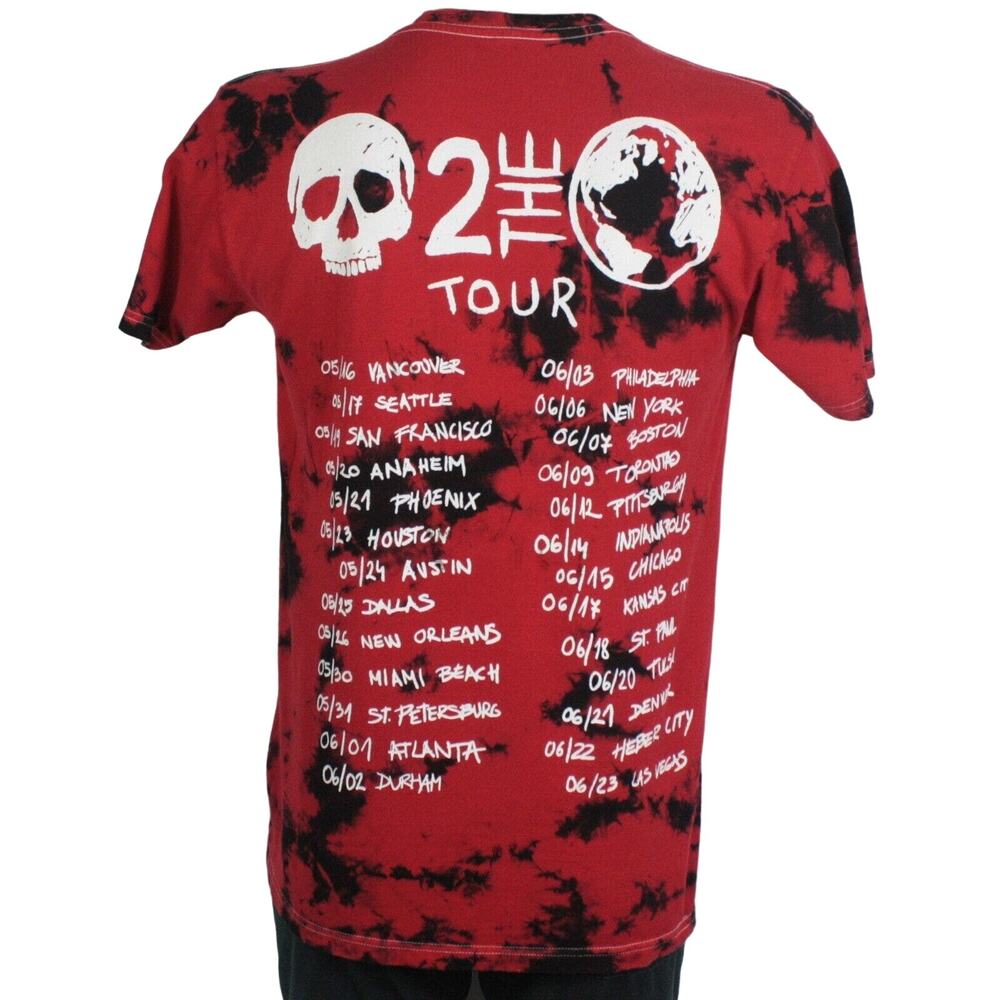 Blackbear Dead 2 The World Tour Tee Mens M Red Graphic Concert Shirt